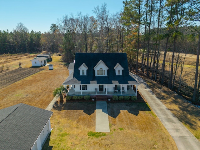 drone / aerial view