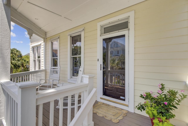 1647 Marsh Harbor Ln, Mount Pleasant, SC 29464 - view of exterior entry with covered porch