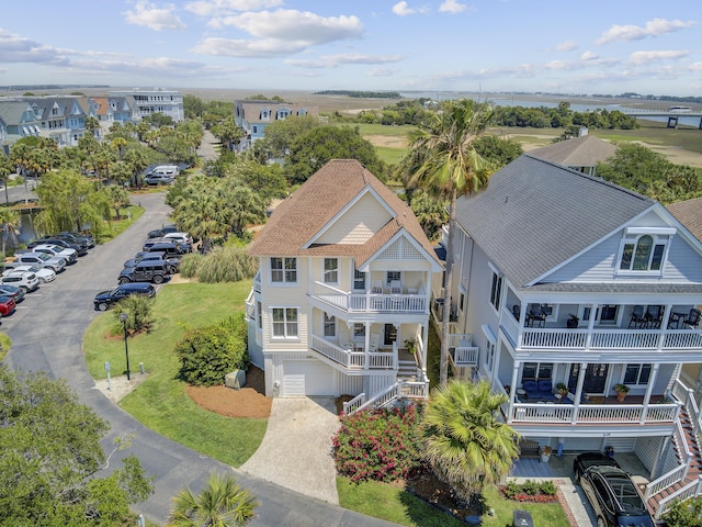 1647 Marsh Harbor Ln, Mount Pleasant, SC 29464 - bird's eye view of a nearby body of water