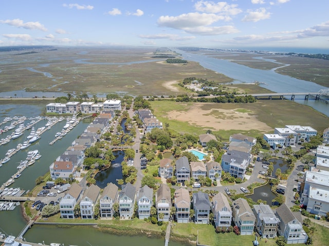 1647 Marsh Harbor Ln, Mount Pleasant, SC 29464 - bird's eye view of a large body of water