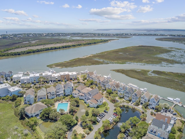 1647 Marsh Harbor Ln, Mount Pleasant, SC 29464 - view of property location with a large body of water and nearby suburban area