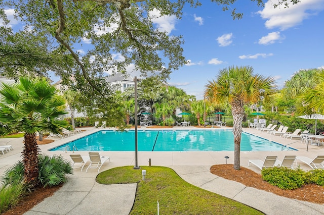 1647 Marsh Harbor Ln, Mount Pleasant, SC 29464 - community pool featuring a patio area