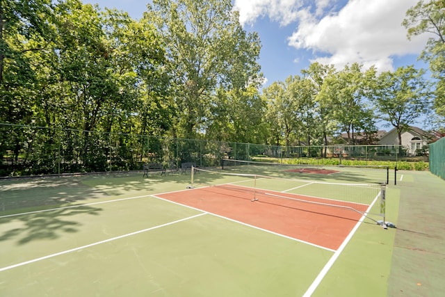 9117 Woodcreek Ct, North Charleston, SC 29406 - view of tennis court featuring community basketball court