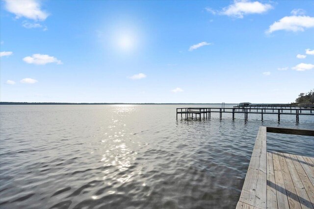 3550 Princess Pond Rd, Summerton, SC 29148 - dock area featuring a water view
