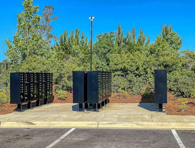 view of community with mail boxes