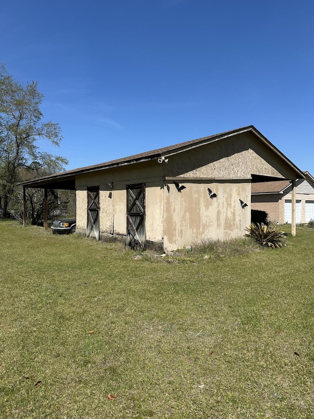 7819 Bells Hwy, Ruffin, SC 29475 - exterior space featuring an outbuilding and a carport