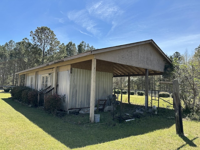 7819 Bells Hwy, Ruffin, SC 29475 - view of pole building featuring a yard
