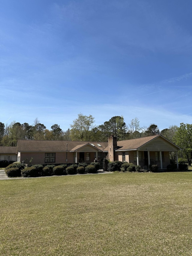 7819 Bells Hwy, Ruffin, SC 29475 - single story home featuring a front lawn