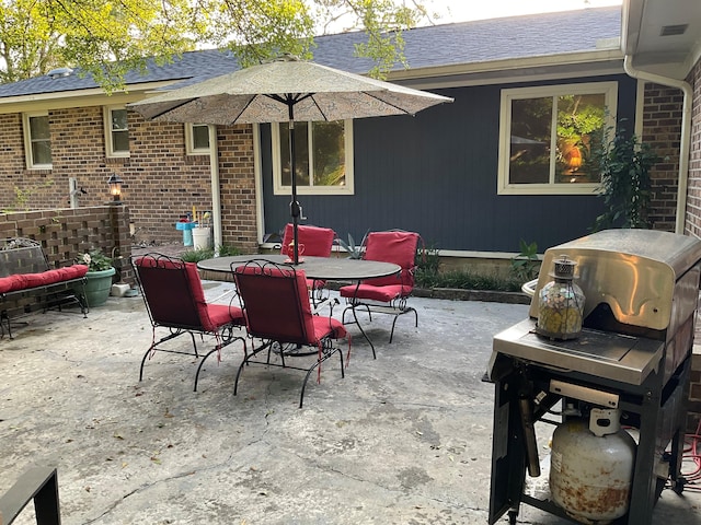 306 Park St, Saint George, SC 29477 - view of patio with outdoor dining space