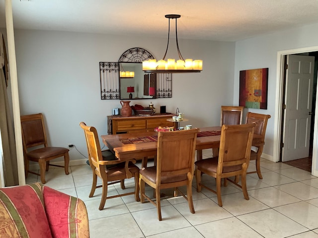 306 Park St, Saint George, SC 29477 - dining space with light tile patterned floors
