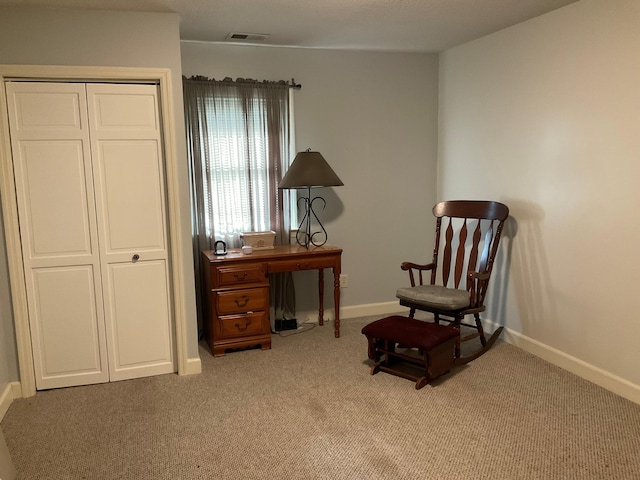 306 Park St, Saint George, SC 29477 - living area featuring light colored carpet