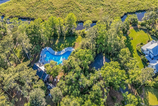 1033 Tuckers Rd, Pawleys Island, SC 29585 - aerial view with a water view