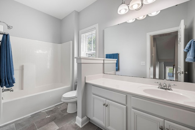 1070 Moss Grove Dr, Moncks Corner, SC 29461 - full bathroom featuring vanity and shower / washtub combination