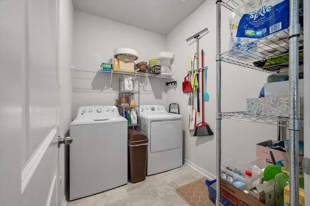 143 Daniels Creek Cir, Goose Creek, SC 29445 - washroom featuring independent washer and dryer and baseboards