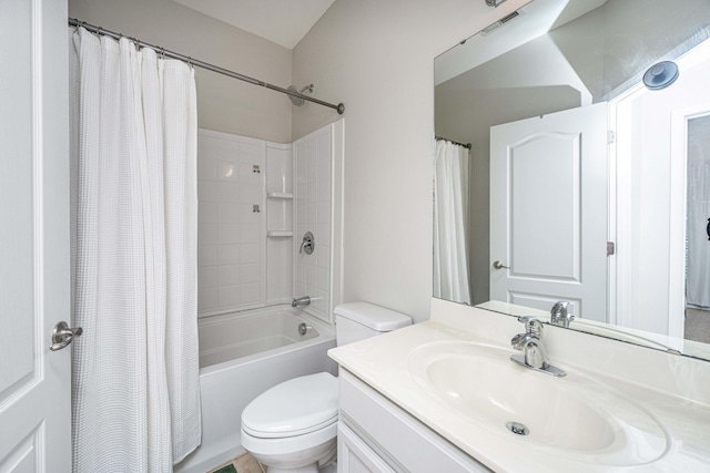 754 Certificate Ct, Charleston, SC 29414 - bathroom with toilet, shower / bath combo, and vanity