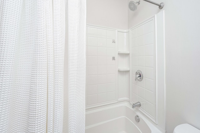 754 Certificate Ct, Charleston, SC 29414 - full bathroom with toilet and shower / bath combination with curtain