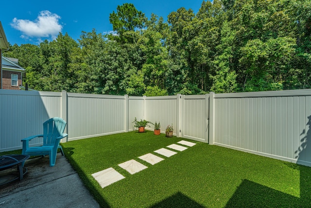 754 Certificate Ct, Charleston, SC 29414 - view of yard with a fenced backyard and a patio area