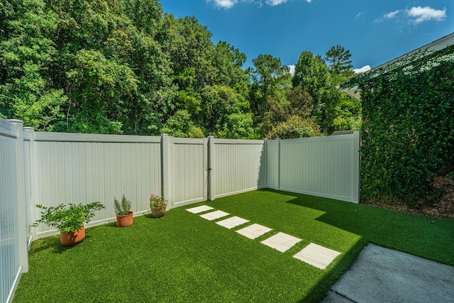 754 Certificate Ct, Charleston, SC 29414 - view of yard featuring a fenced backyard