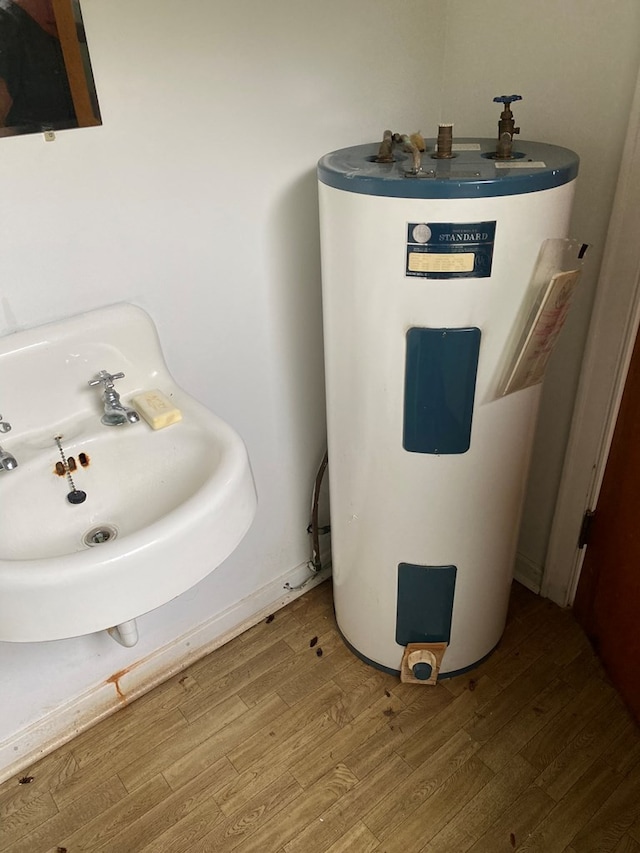 utilities with water heater