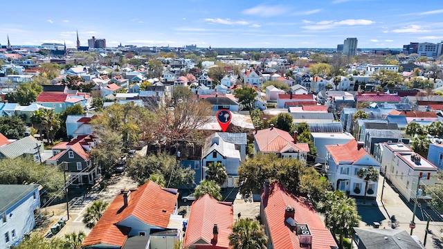 birds eye view of property featuring a residential view