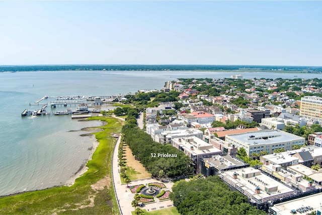 32 Prioleau St Unit J, Charleston, SC 29401 - bird's eye view of a nearby body of water