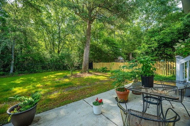 3769 Maidstone Dr, Mount Pleasant, SC 29466 - view of yard featuring a patio and outdoor dining space