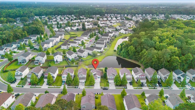9747 Seed St, Ladson, SC 29456 - aerial view of property's location with nearby suburban area and a large body of water