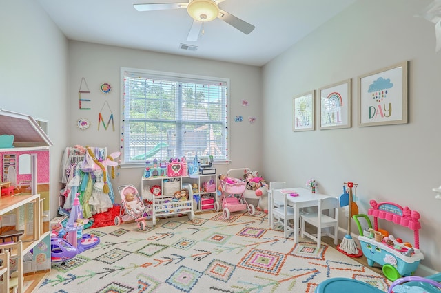 2150 Terrabrook Ln, Charleston, SC 29412 - rec room with ceiling fan