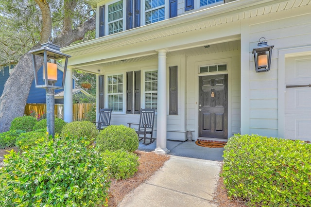 2150 Terrabrook Ln, Charleston, SC 29412 - view of exterior entry featuring a porch