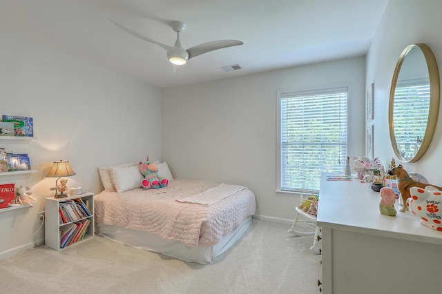 2150 Terrabrook Ln, Charleston, SC 29412 - bedroom with carpet floors and a ceiling fan