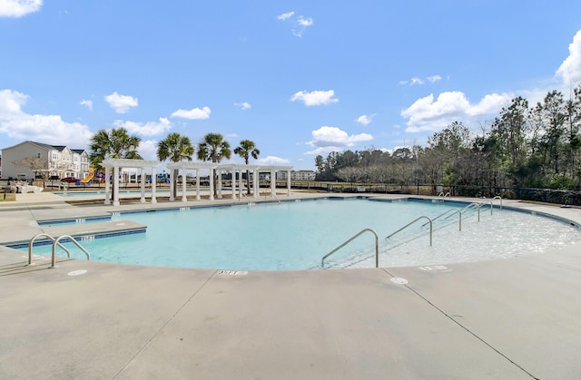 129 Saluda Dr, Moncks Corner, SC 29461 - community pool with a pergola
