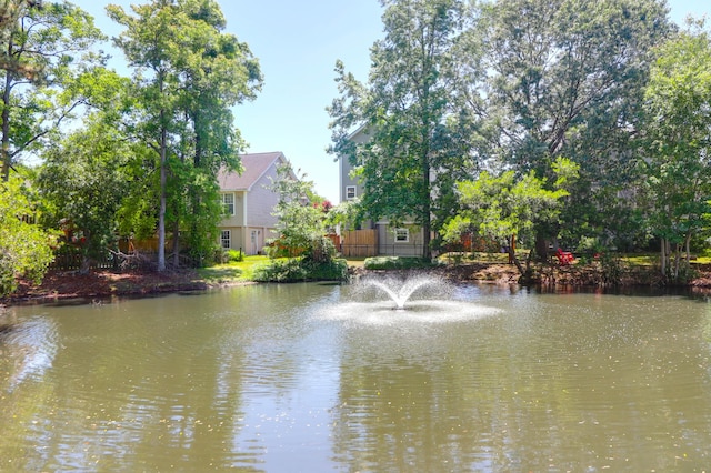 view of water feature