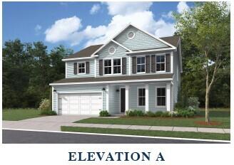 353 Wappoo Trace Ln, Summerville, SC 29486 - view of front facade featuring driveway and an attached garage