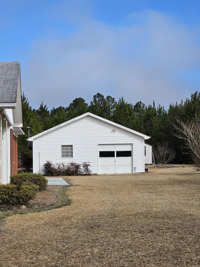 2830 Wire Rd, Saint George, SC 29477 - garage featuring a lawn