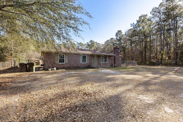 view of front of house