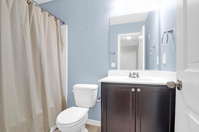 1510 Royal Colony Rd, Johns Island, SC 29455 - full bathroom featuring toilet, vanity, and shower / bath combo