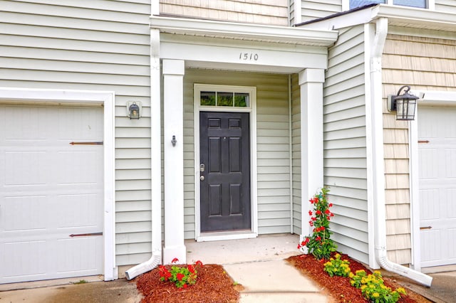 1510 Royal Colony Rd, Johns Island, SC 29455 - doorway to property featuring a garage