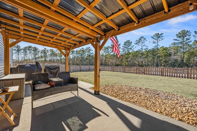 view of patio / terrace