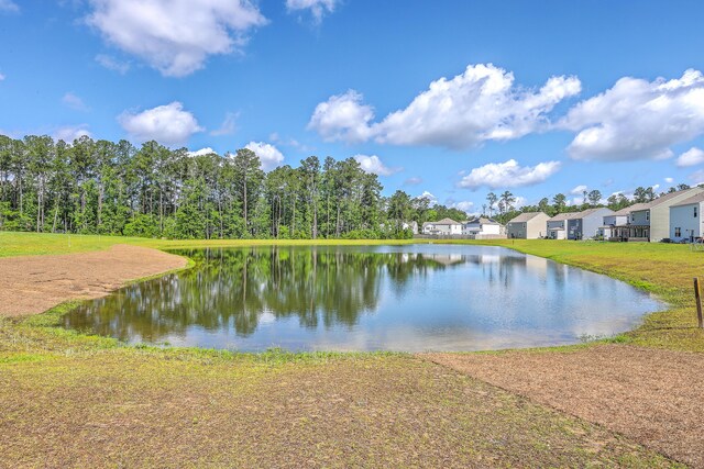 water view featuring nearby suburban area