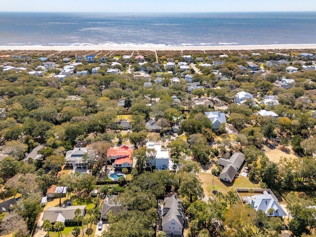 3 Cross Ln, Isle Of Palms, SC 29451 - aerial perspective of suburban area featuring expansive coastline