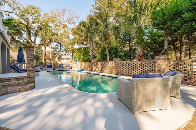 3 Cross Ln, Isle Of Palms, SC 29451 - view of pool featuring a patio area