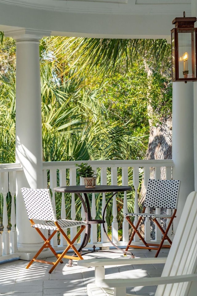 3 Cross Ln, Isle Of Palms, SC 29451 - view of balcony