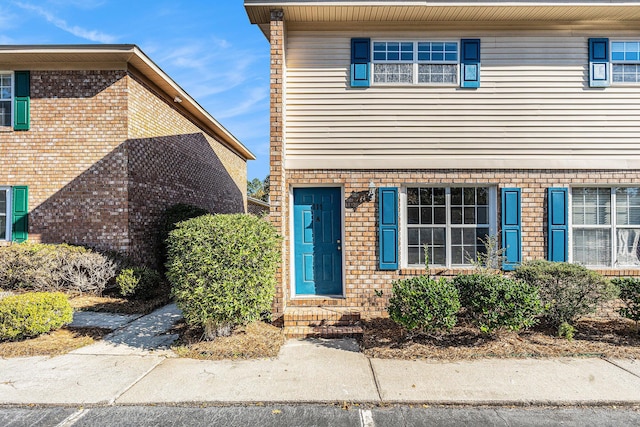 111 Elmwood Ave Unit A, Ladson, SC 29456 - view of front of property featuring brick siding