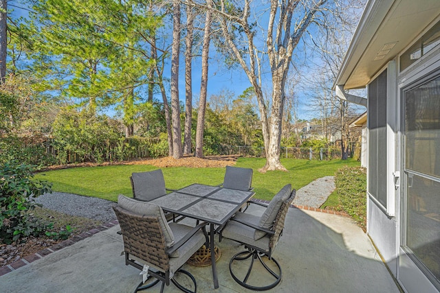 view of patio