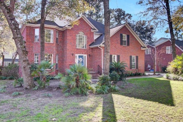 view of front property with a front yard