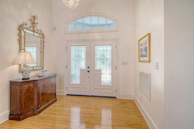 5084 Timber Race Crse, Hollywood, SC 29449 - foyer entrance with light wood-type flooring and a high ceiling