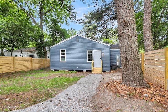 view of back of house