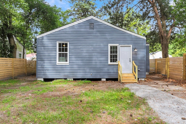 view of back of house