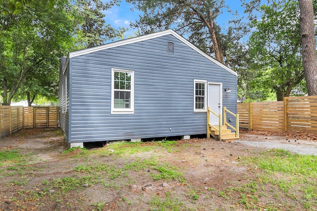 view of rear view of house