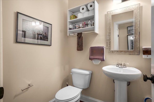 bathroom with toilet